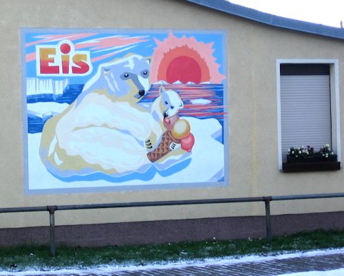 Referenz Bild Fassadenmalerei